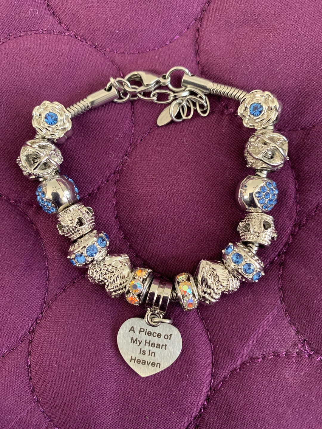 Customer photo review of Piece Of My Heart Bracelet