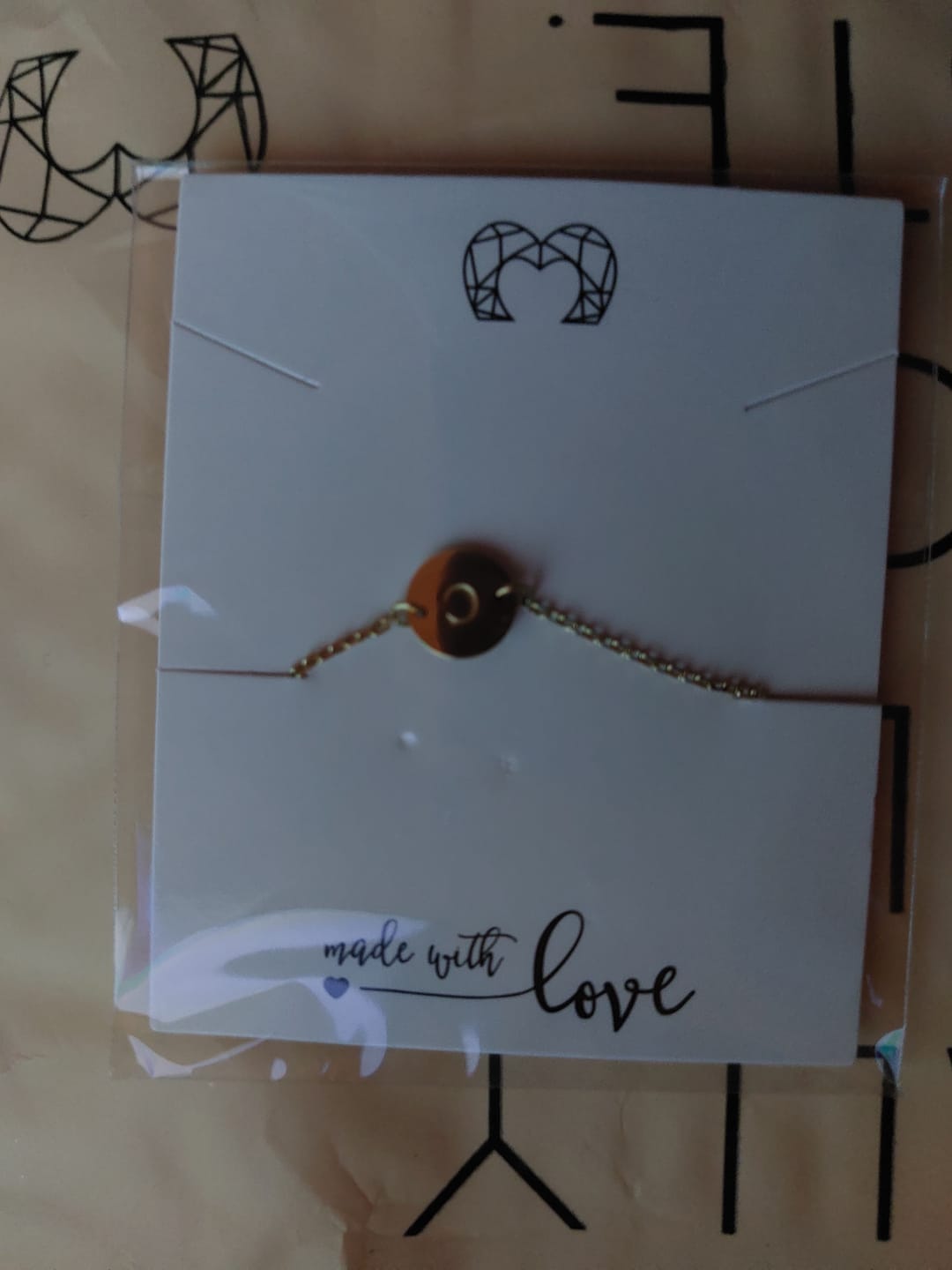 Customer photo review of Pulsera Inicial