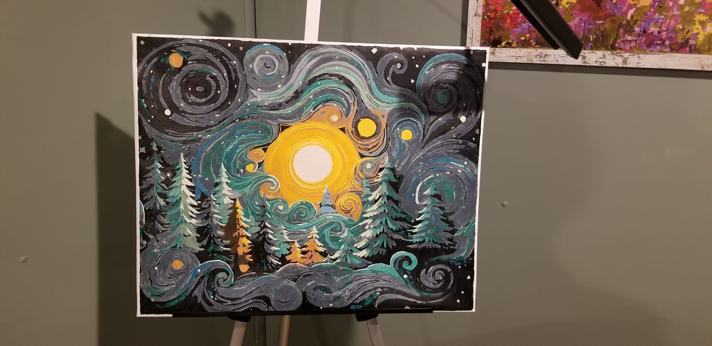 Customer photo review of Evergreen Snow Wonderland