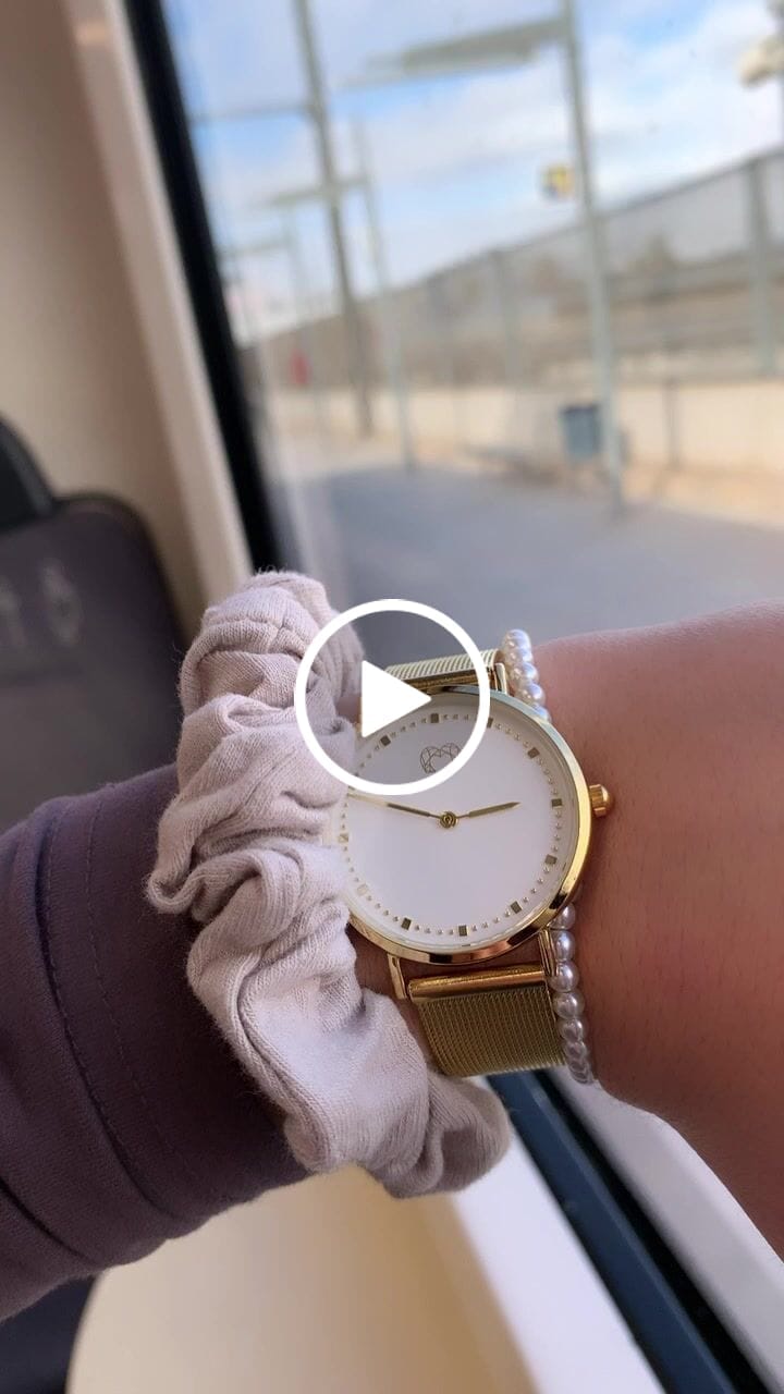 Customer video review of Reloj Juliet ~ GoldWhite