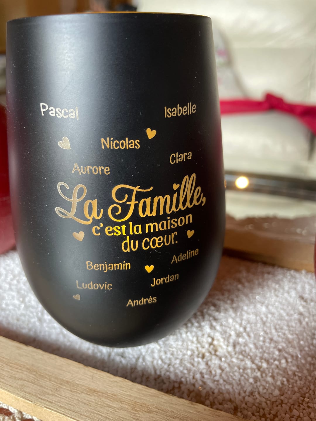 Customer photo review of La maison du cœur - Famille-Photophore