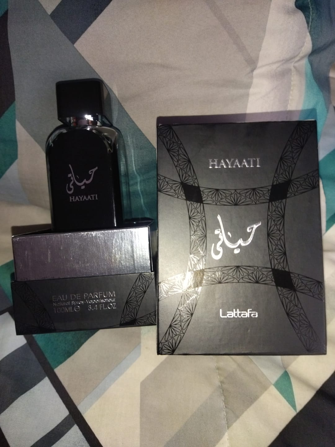 Customer photo review of Hayaati Lattafa Perfumes