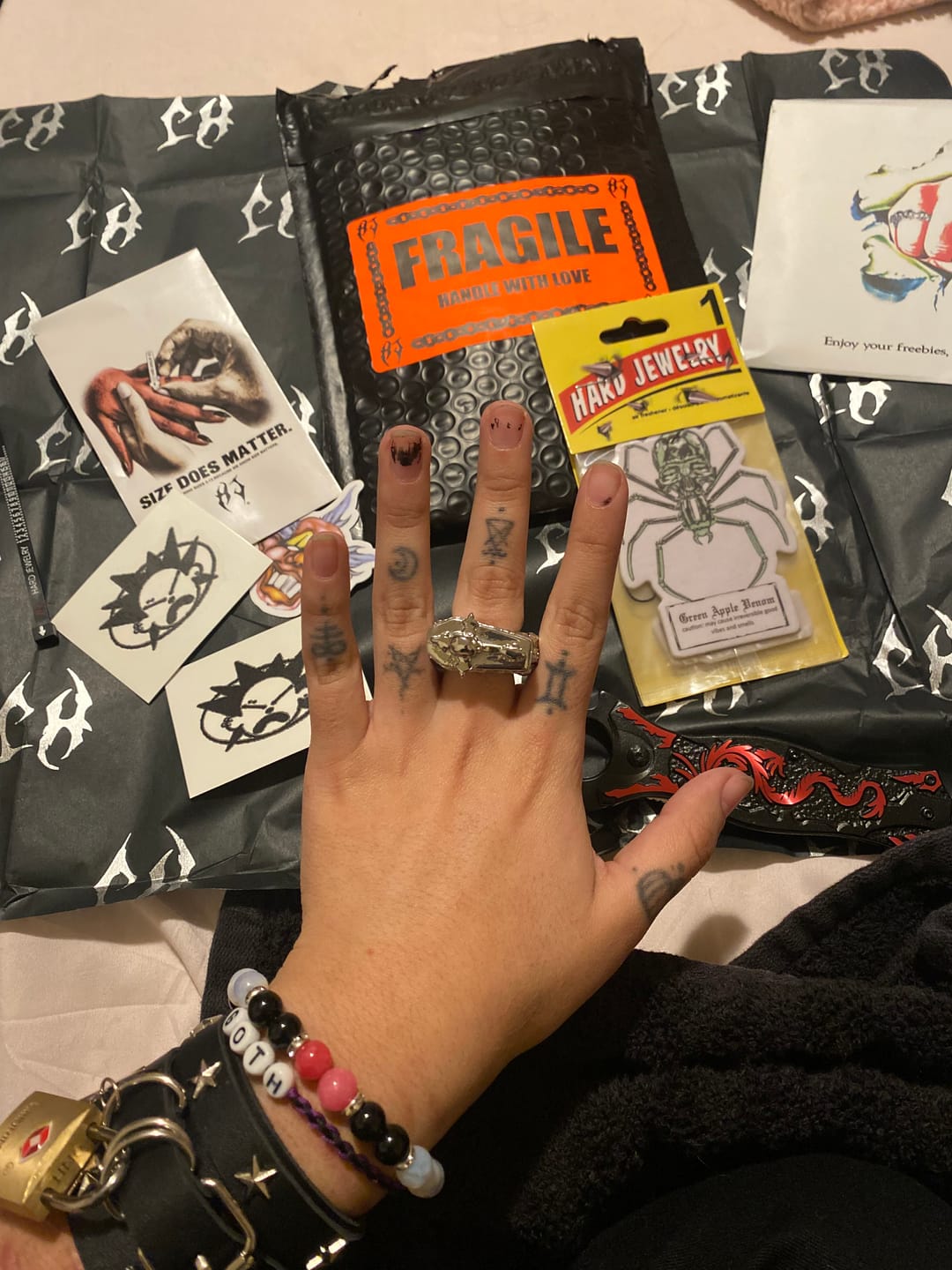Customer photo review of DYT COFFIN RING