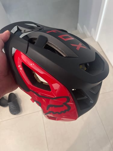 Customer photo review of Fox Speedframe Pro MTB Helmet