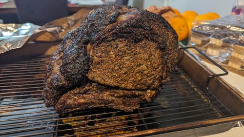 Customer photo review of Double Pepper COARSE Cow Cover Rub