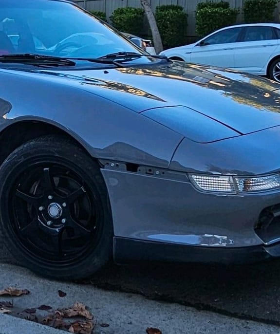 Customer photo review of Reproduction JDM Front Solid Side Moldings (Front Side Marker Deletes)