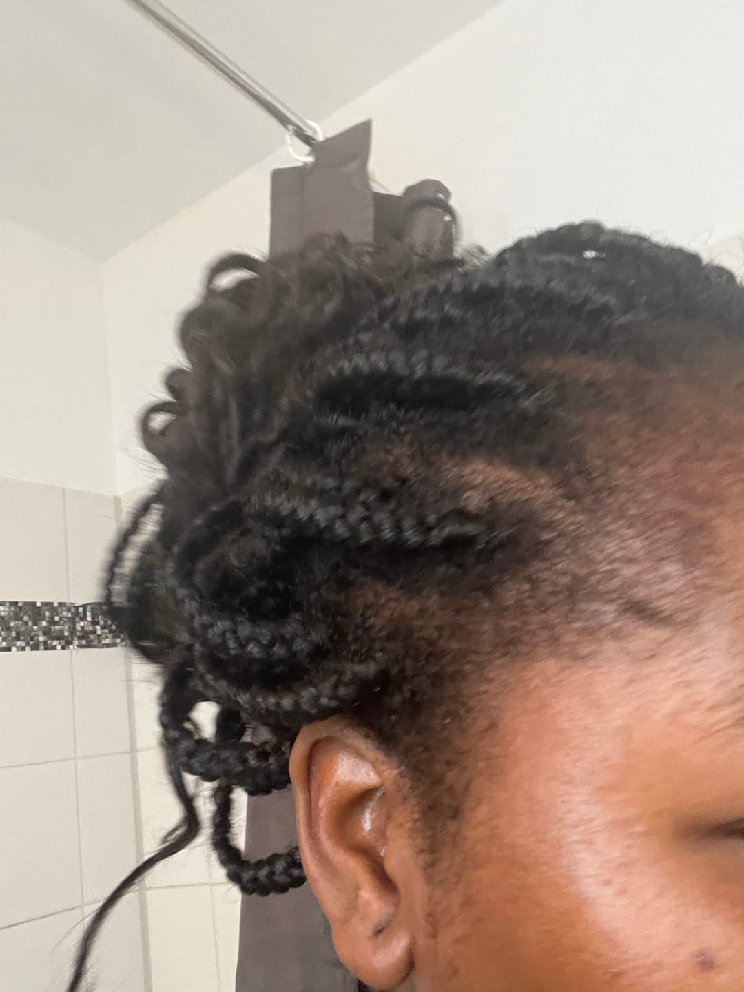 Customer photo review of TRÈS[S] GROWN - Hair Growth Serum