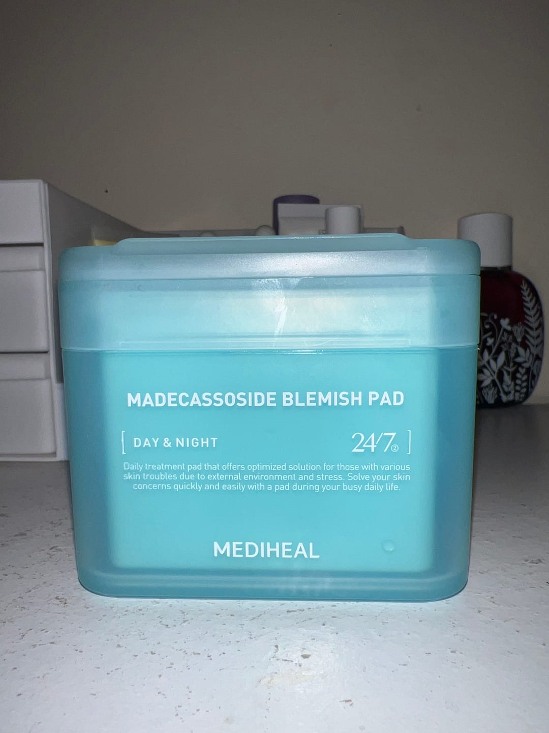 Customer photo review of [Mediheal] Madecassoside Blemish Pad 100ea