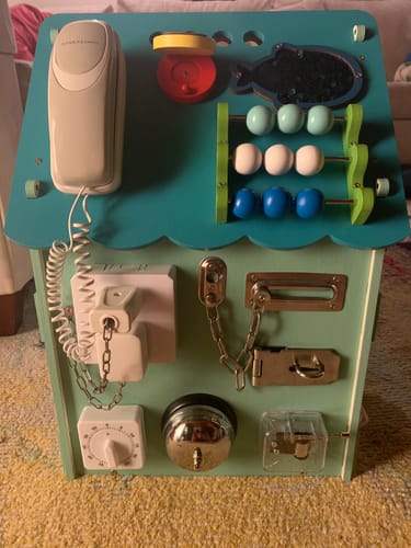 Customer photo review of HOUSE Busy Board