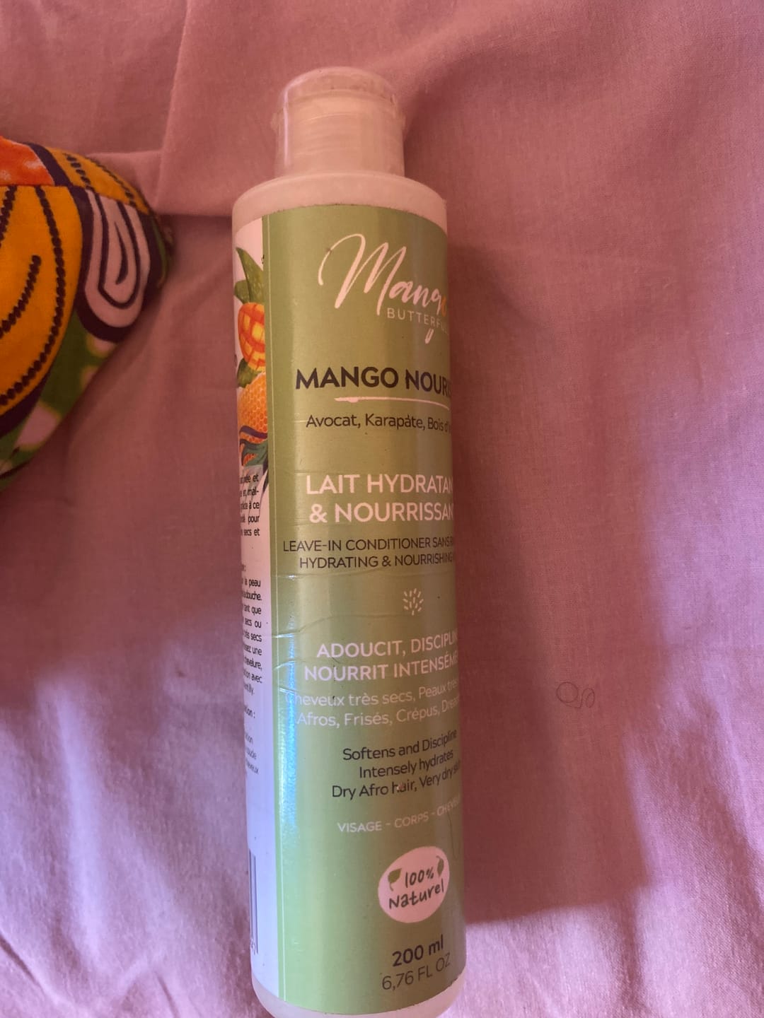 Customer photo review of Lait hydratant et nourrissant - NOURISH