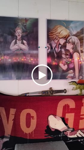 Customer video review of 3D Triple Transition [The One-Eyed King] Lenticular Print