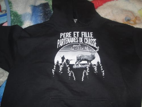 Customer photo review of Père Et Fille Partenaires De Chasse 2023