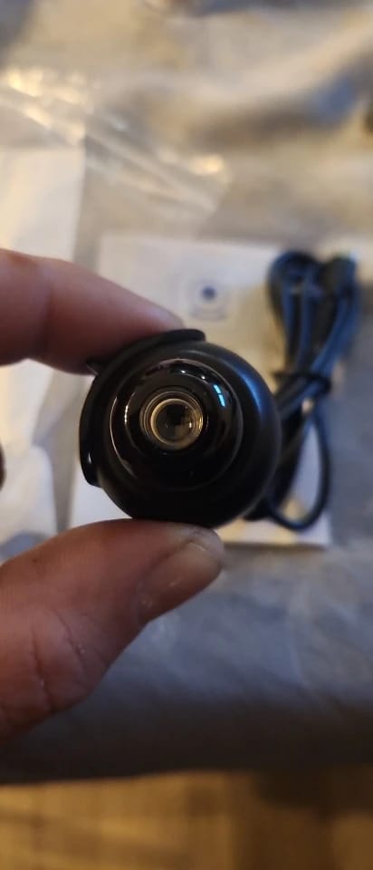 Customer photo review of Mini Wifi Camera 1080P - Wireless Surveillance Security with Night Vision, Motion Detection, 160 Degree Audio Recording, Google Play Compatible - Perfect for Baby Monitoring & IP Cam Needs