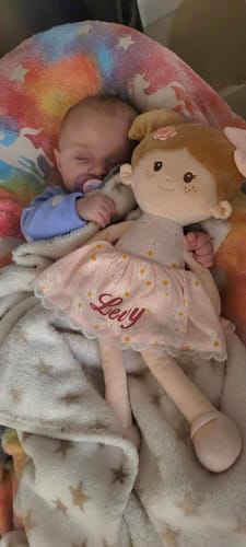 Customer photo review of Personalized Daisy Girl-Blush