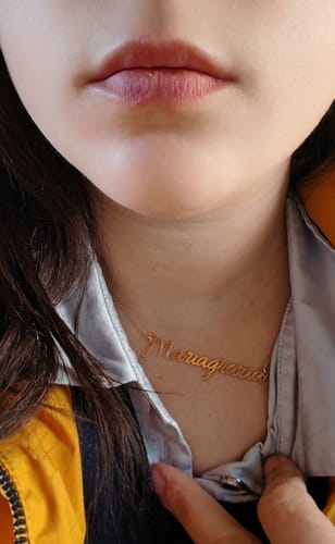 Customer photo review of Collana Nome