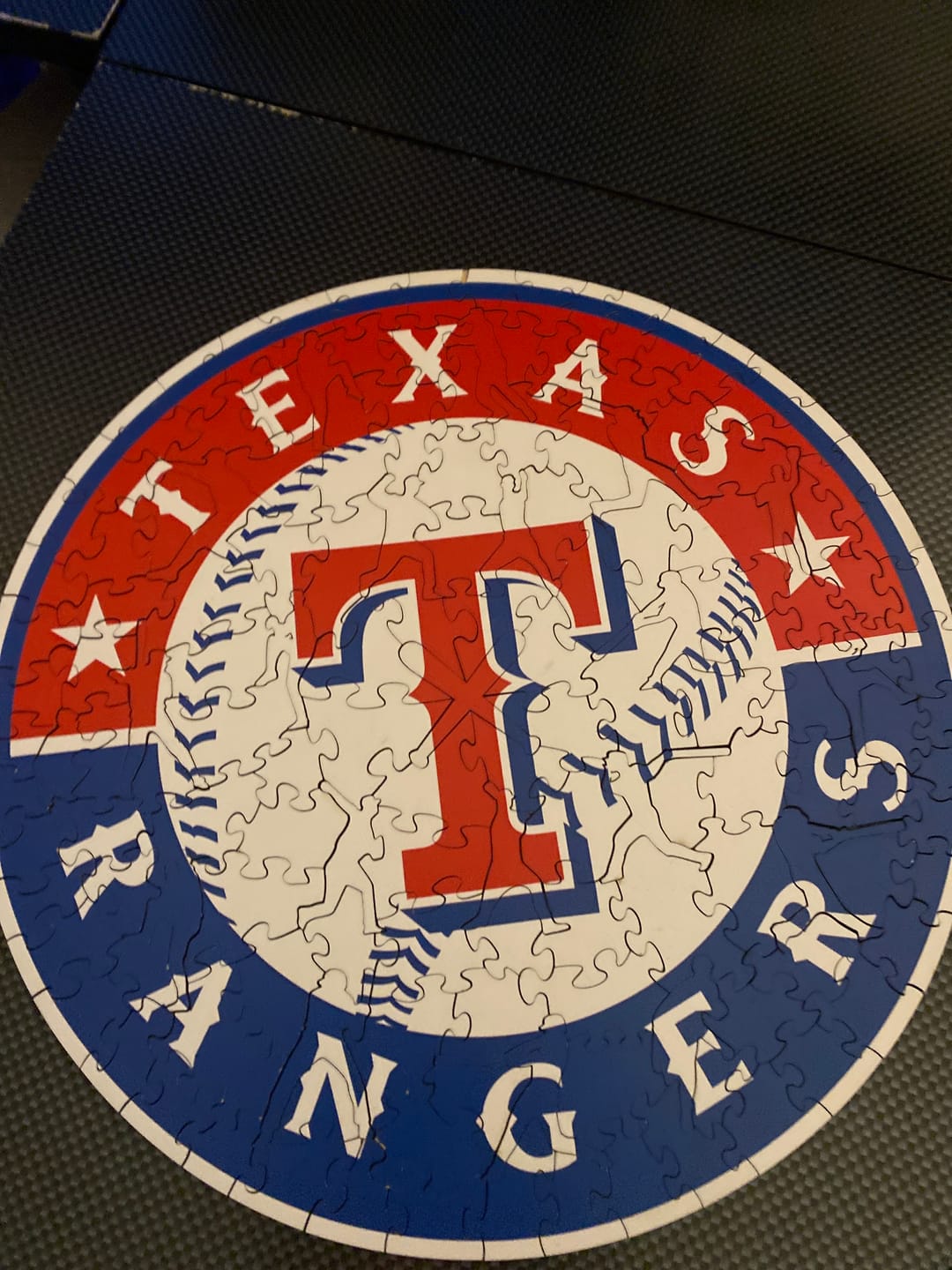 Customer photo review of Texas Rangers™ - Wooden Puzzle
