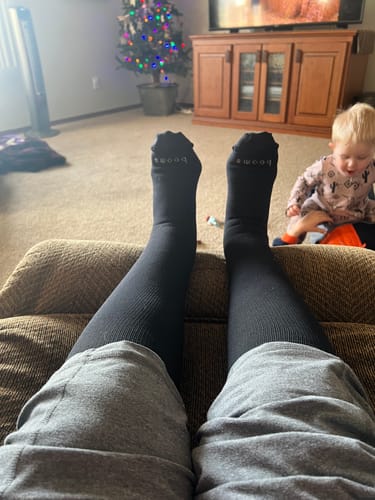 Customer photo review of Closed Toe: 20-30 mmHg - SOLID