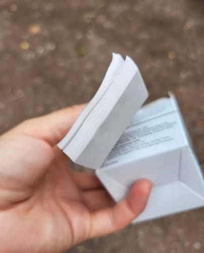 Customer photo review of Luelle Pore Strips