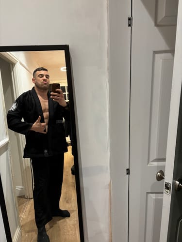 Customer photo review of The Basics MK1 Black - BJJ GI - Brazilian Jiu Jitsu Kimono