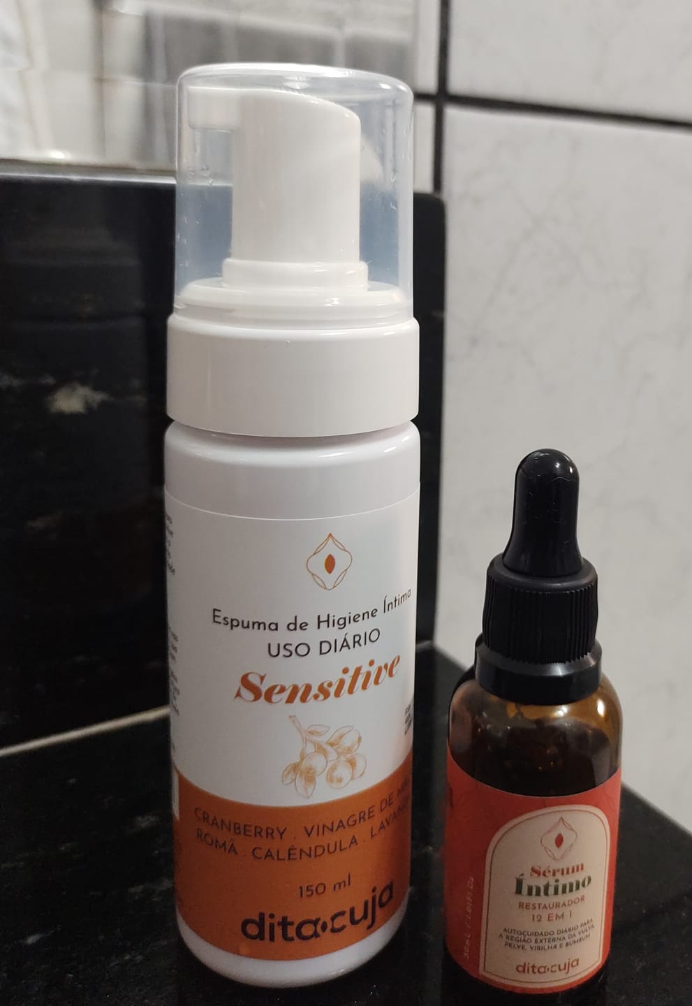 Customer photo review of Sérum Íntimo Regenerador 12 em 1