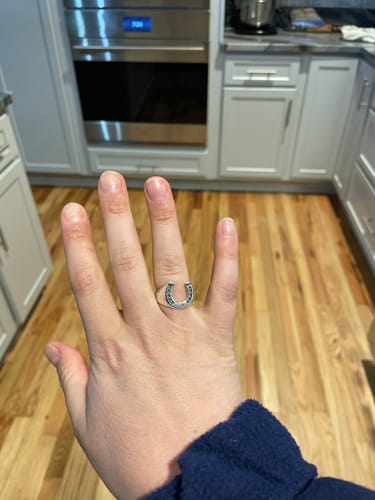 Customer photo review of Good Luck Ring