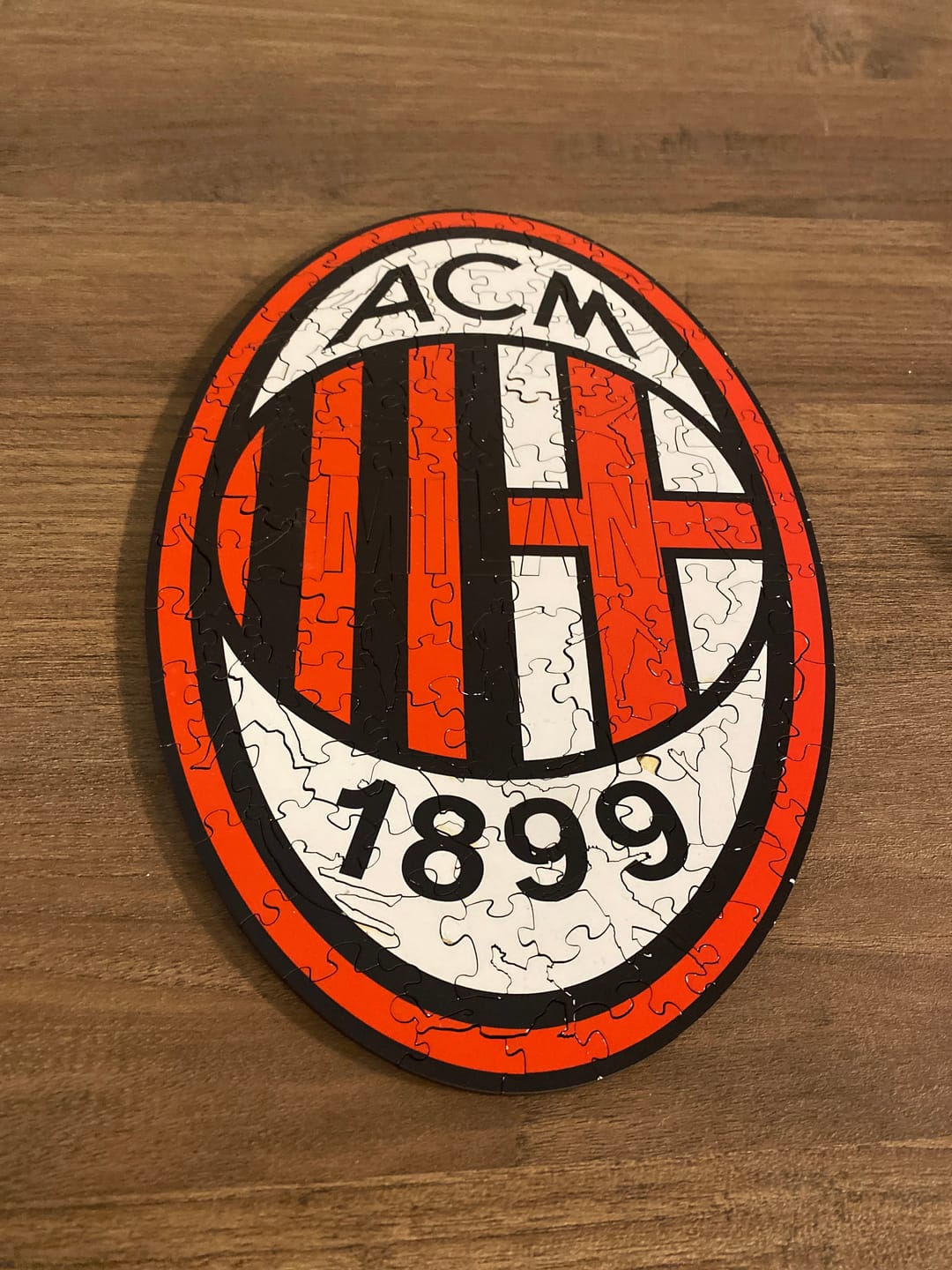 Customer photo review of Logo Milan® - Puzzle di Legno