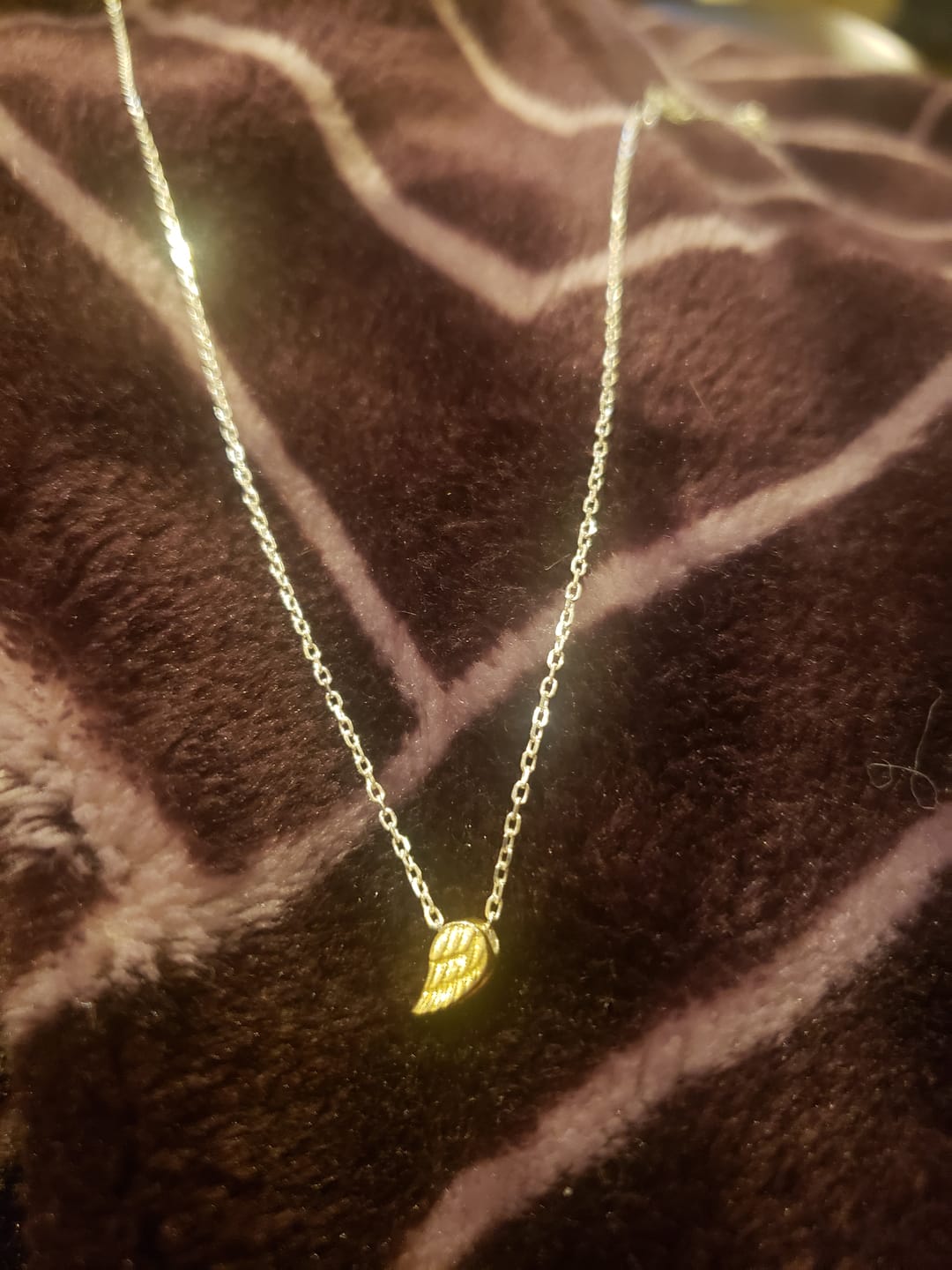 Customer photo review of always near memorial necklace