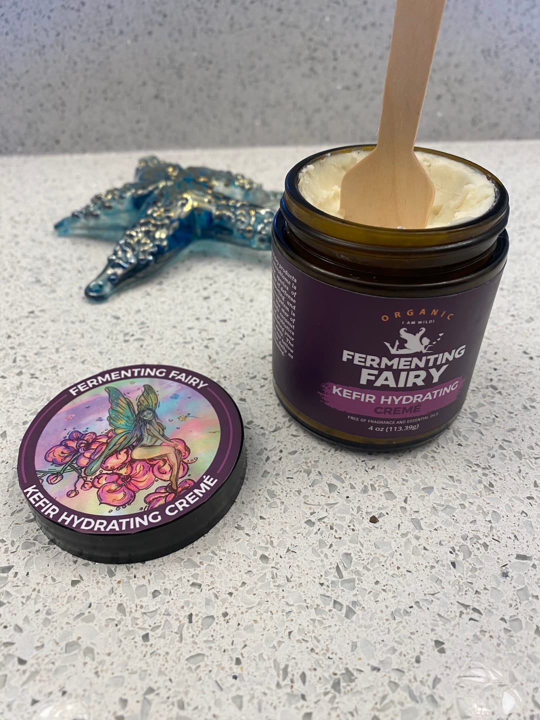Customer photo review of Revolutionary Kefir Skin Hydrating Crème