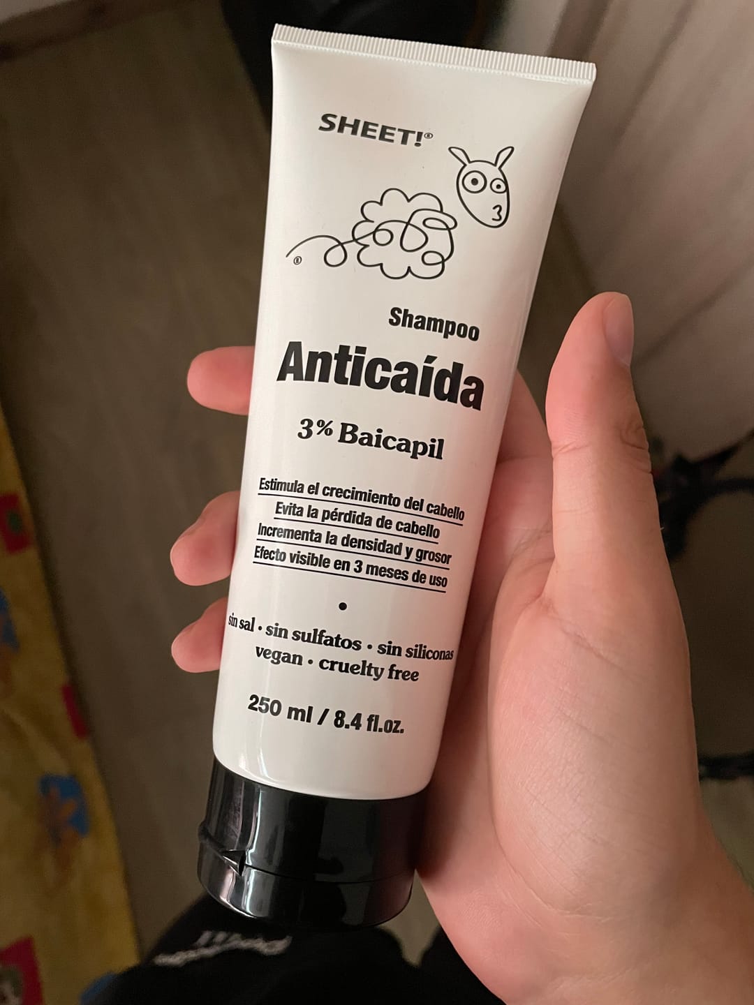 Customer photo review of Shampoo Anticaída