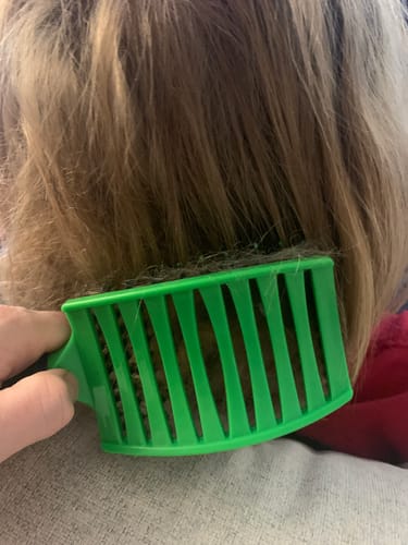 Customer photo review of My Sensory Space Detangling Hairbrush