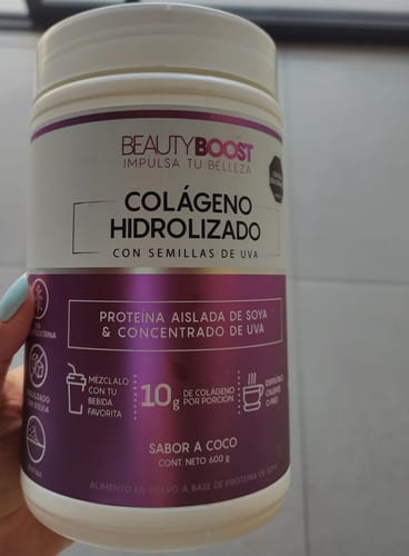 Customer photo review of COLÁGENO HIDROLIZADO CON VITAMINA C, D3, BIOTINA Y SEMILLAS DE UVA