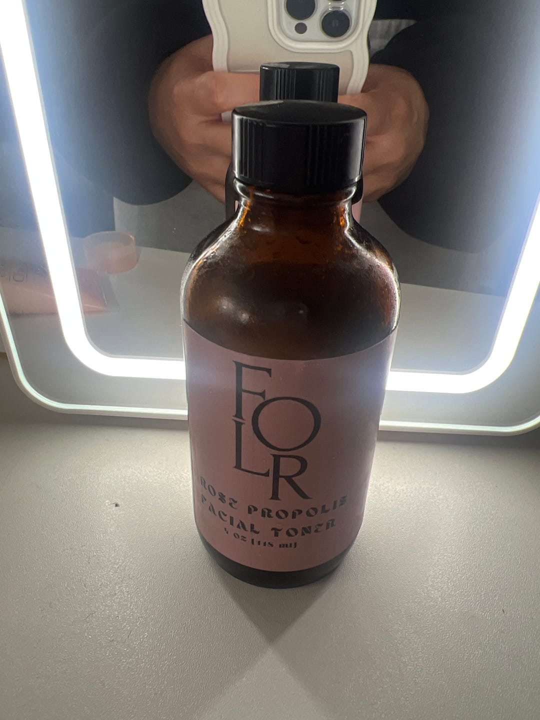 Customer photo review of Rose Propolis Facial Toner