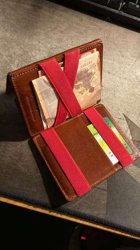 Customer photo review of Flap Boy - Magic Wallet with Coin Pocket