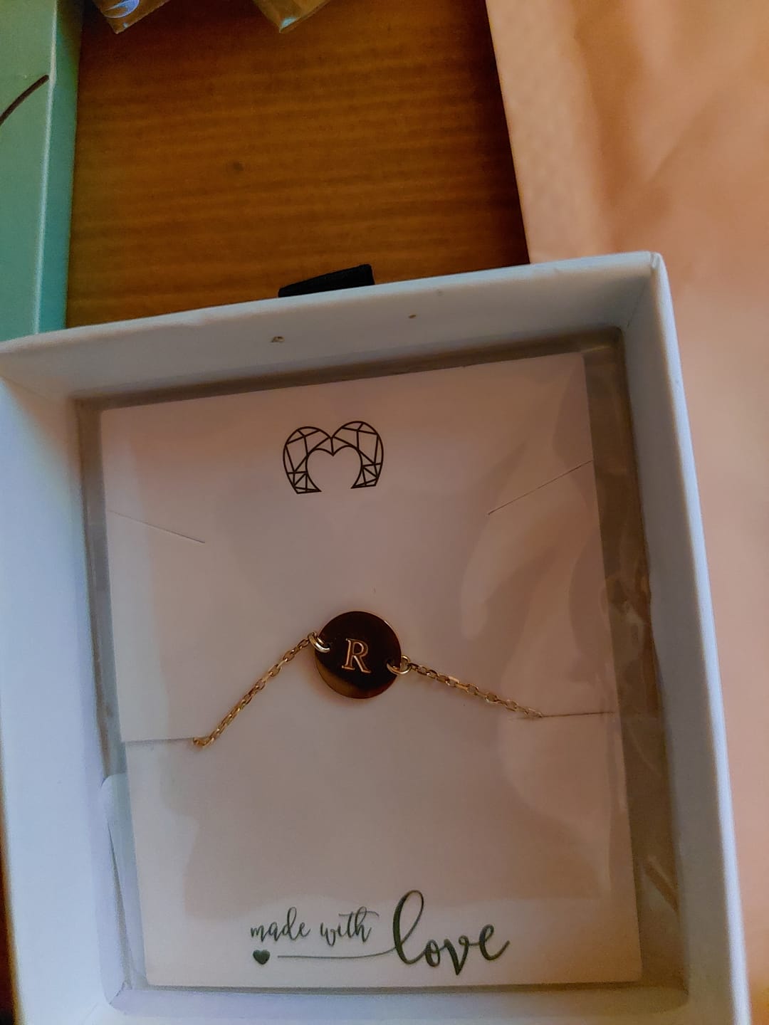 Customer photo review of Pulsera Inicial