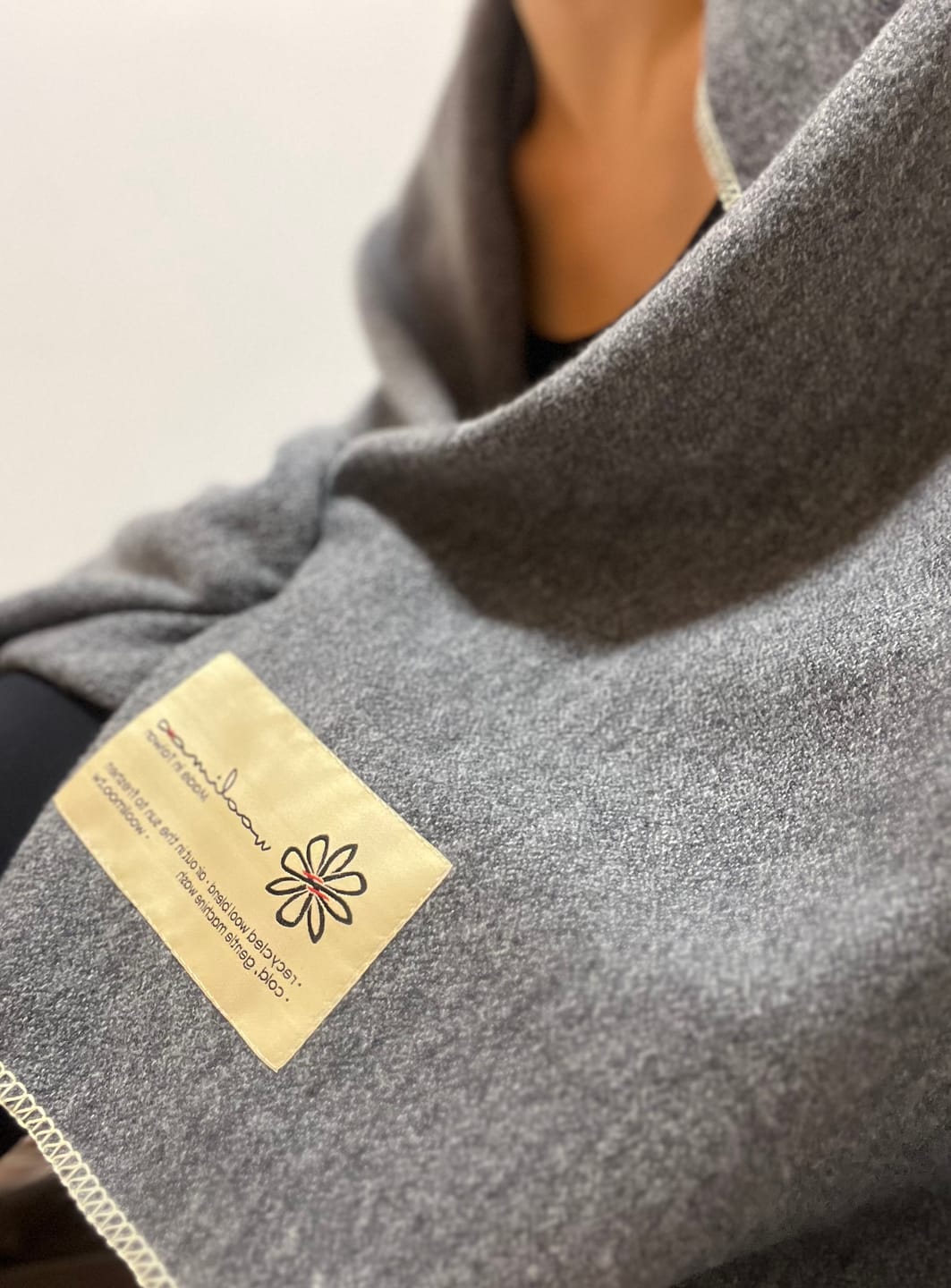 Customer photo review of MA151 復古軍風美麗諾羊毛毯（小）