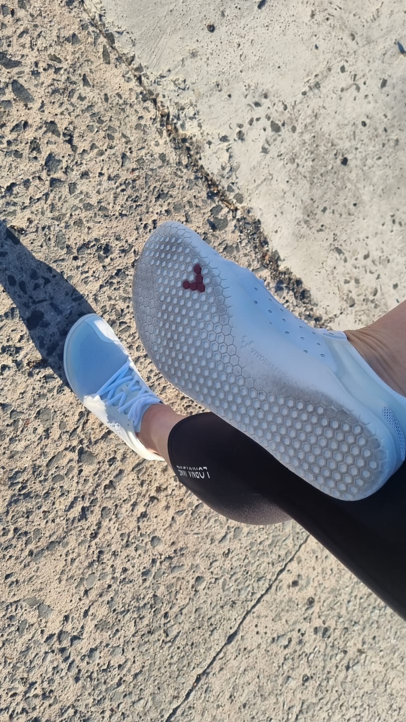 Customer photo review of Vivobarefoot Primus Lite III Womens Bright White