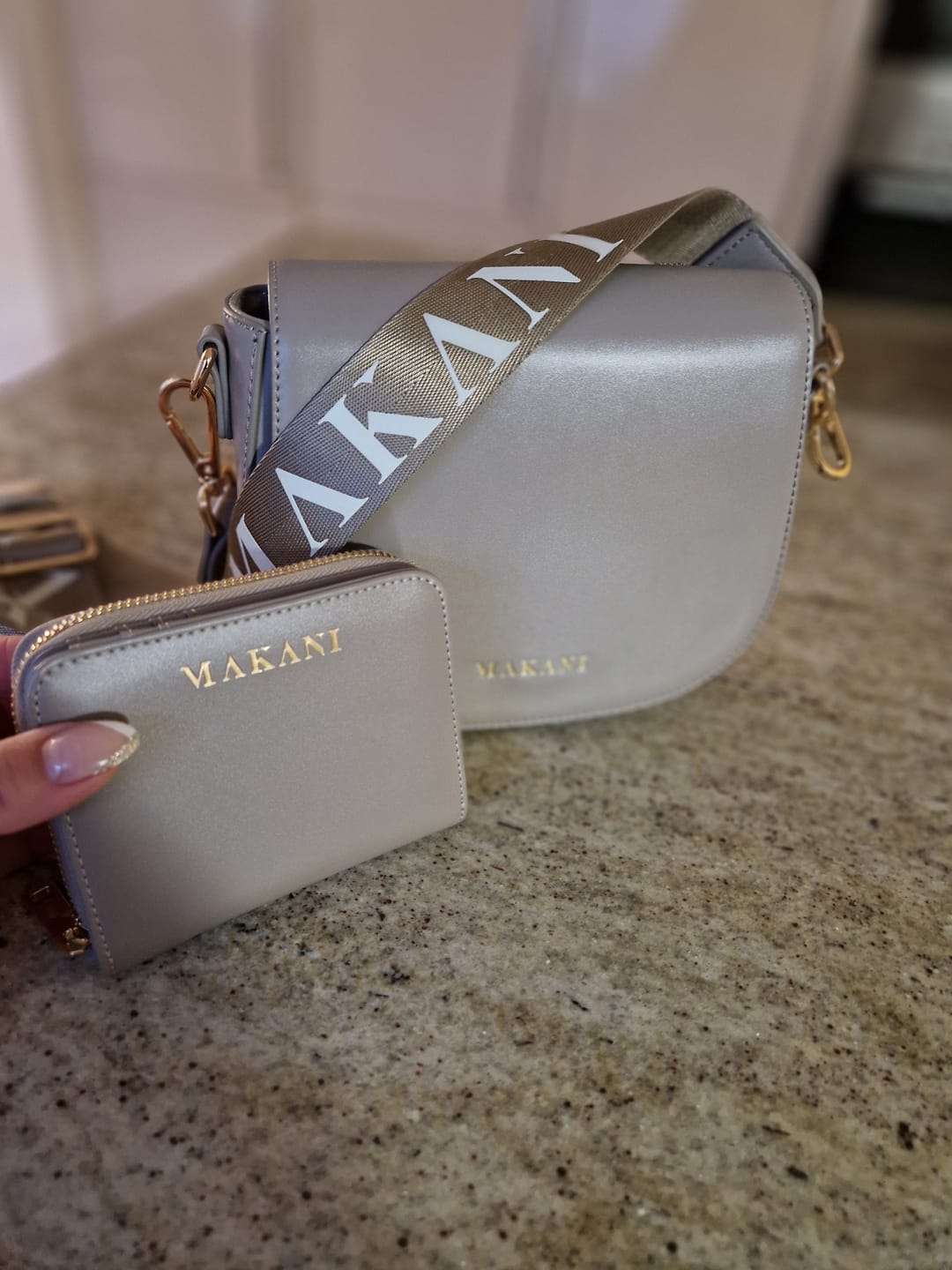 Customer photo review of KAIA - TAUPE