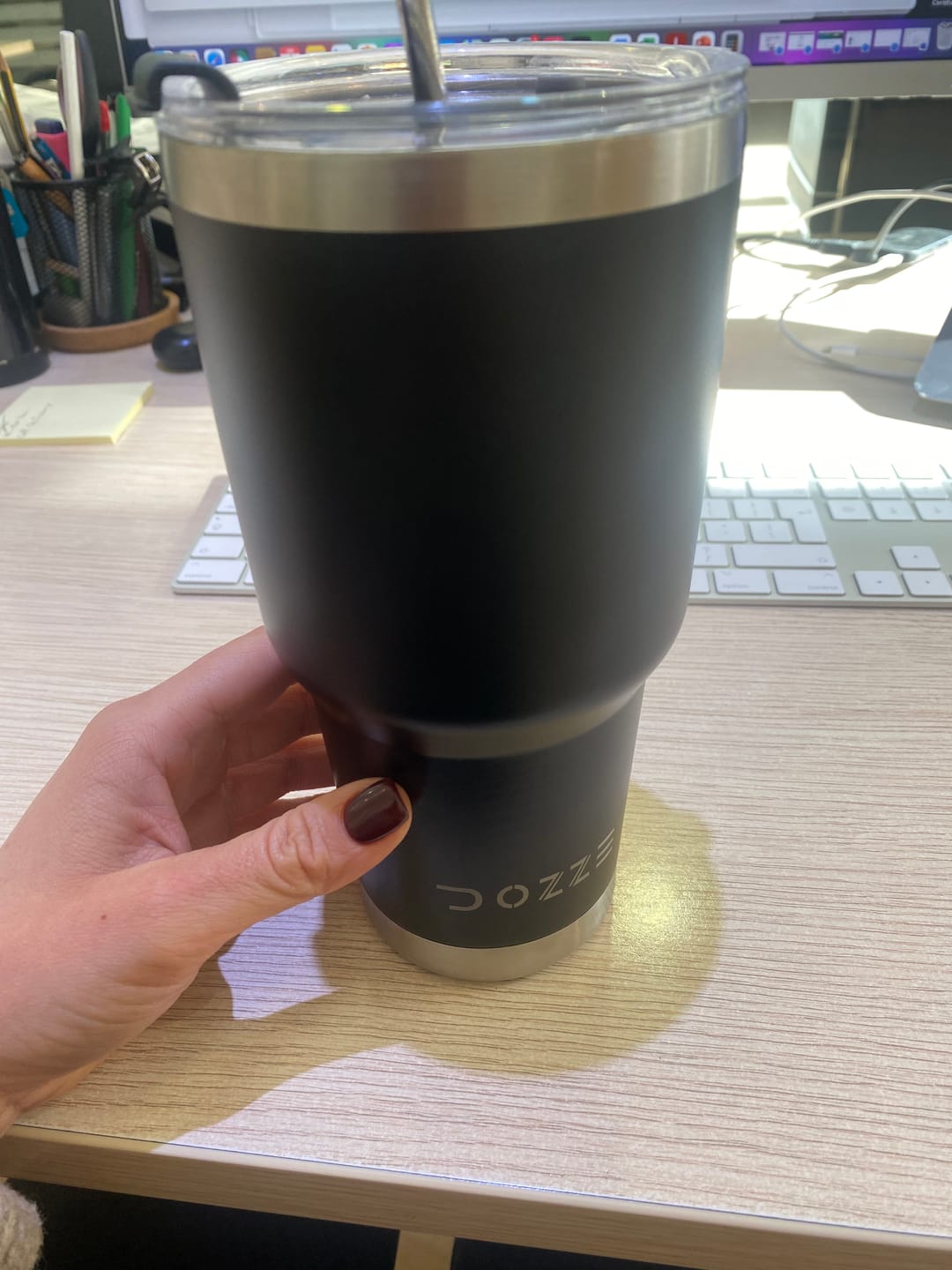 Customer photo review of DOZZE Roamer Tumbler