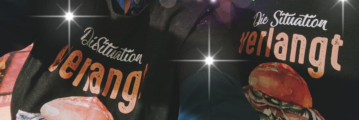 Customer photo review of Situation verlangt Fischbrötchen · Herren Premium Bio T-Shirt