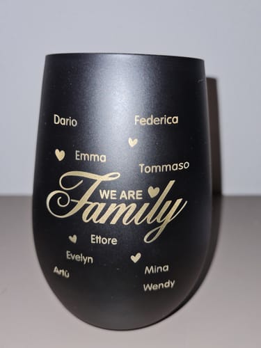Customer photo review of We are Family - Lanterna per famiglia
