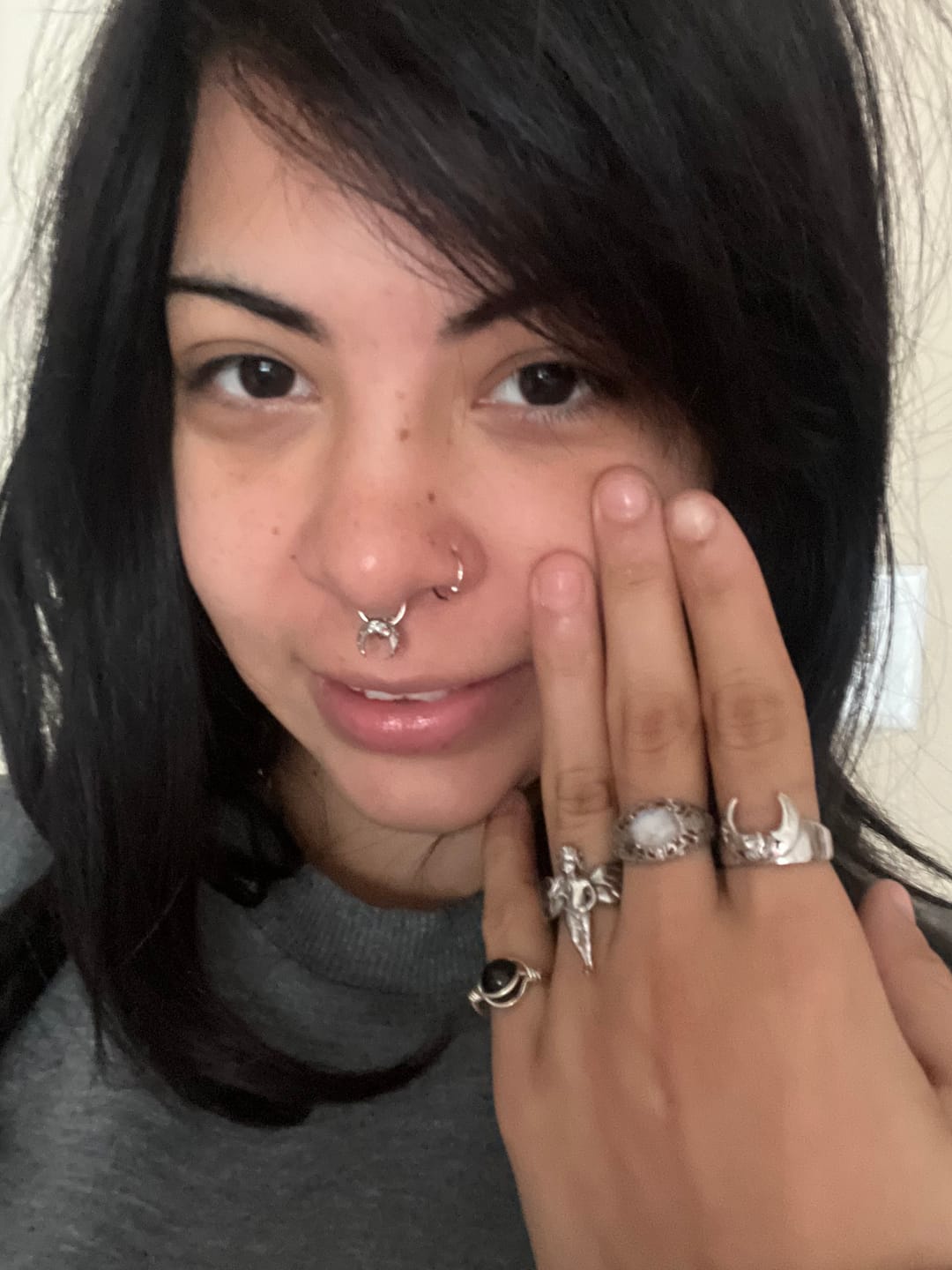 Customer photo review of LUNA THE LUNATIC LUNAR RING