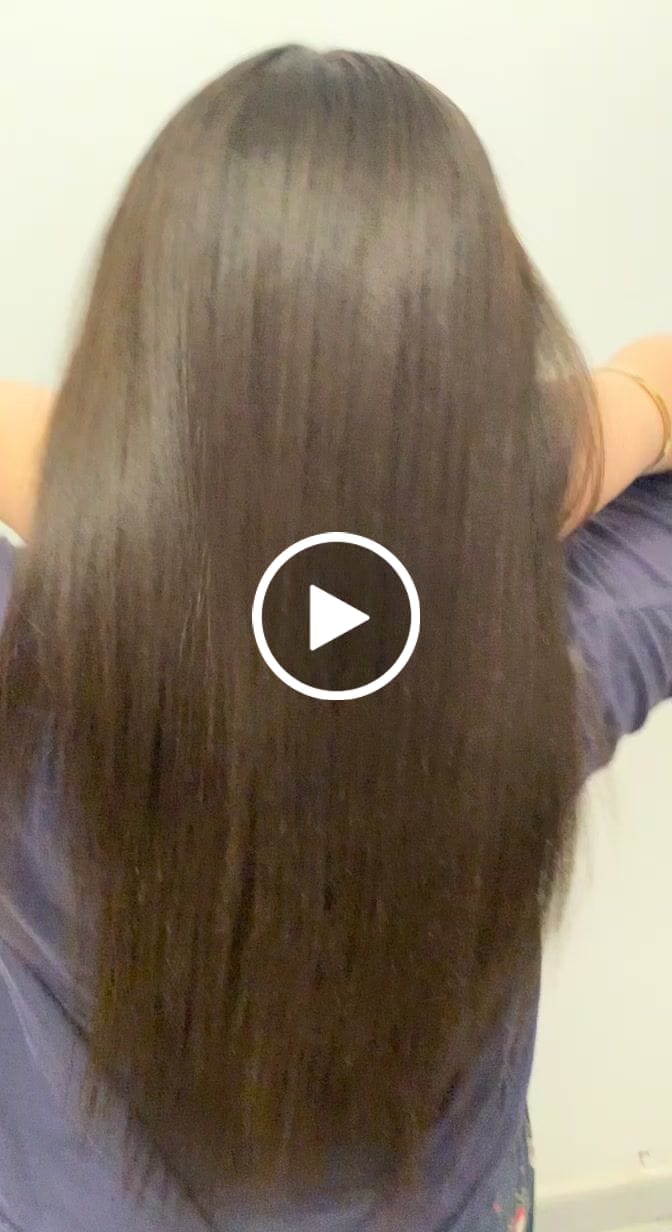Customer video review of Kit de lissage