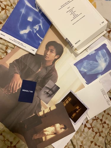 Customer photo review of BTS RM Indigo - First Solo Album