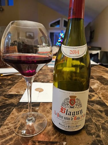 Customer photo review of 2014 Domaine Matrot 'La Piece Sous Le Bois' 1er Cru Blagny