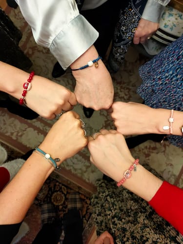 Customer photo review of Bracelet Maneki Neko - Koban