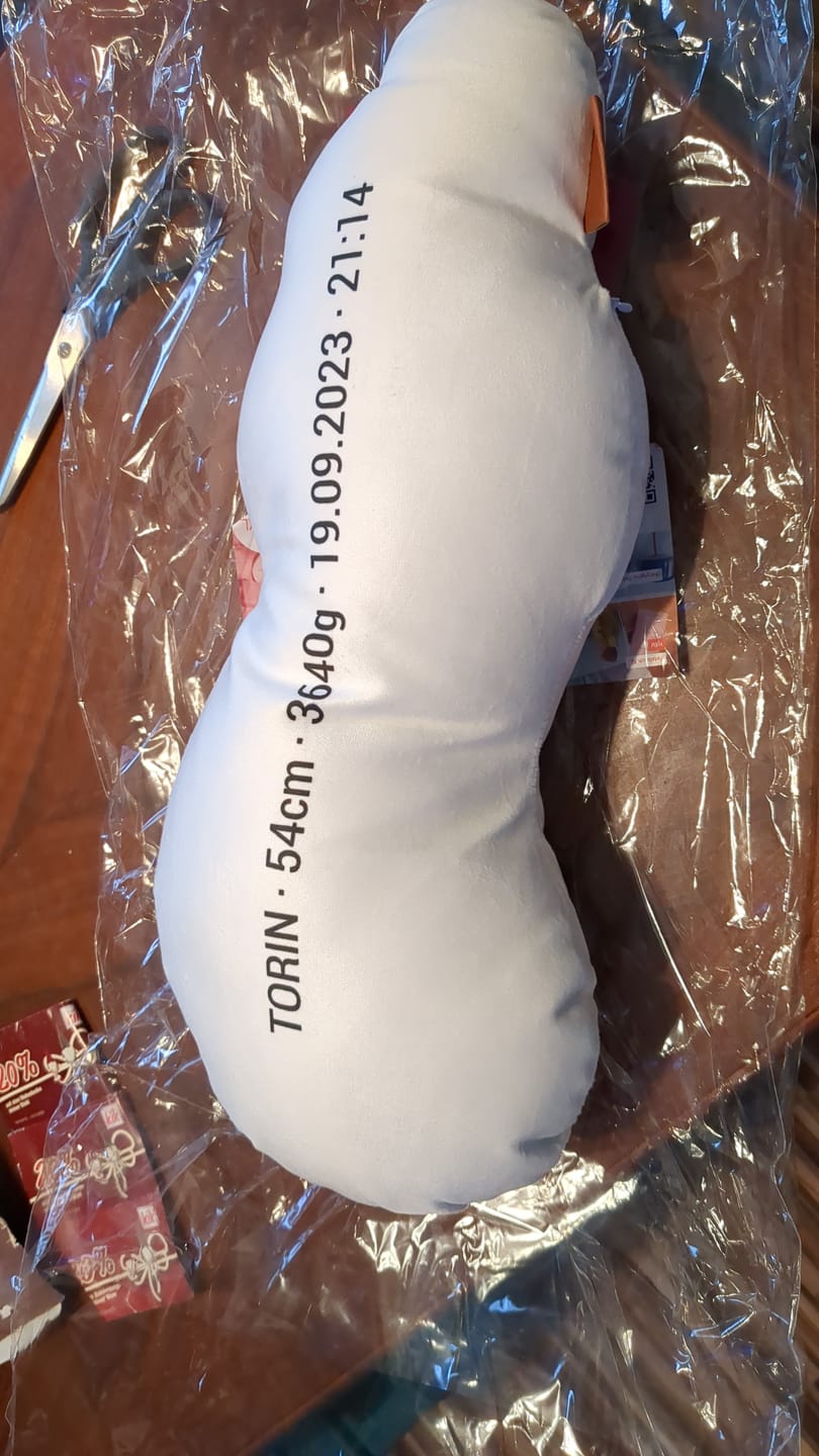 Customer photo review of BABYKISSEN SCRIBBLE ONE
