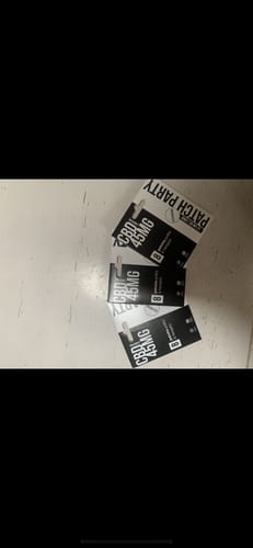 Customer photo review of Patchs CBD - 55MG