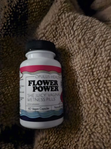 Customer photo review of Flower Power® 'She Juicy' Vaginal Moisture Supplement (60ct/ea)