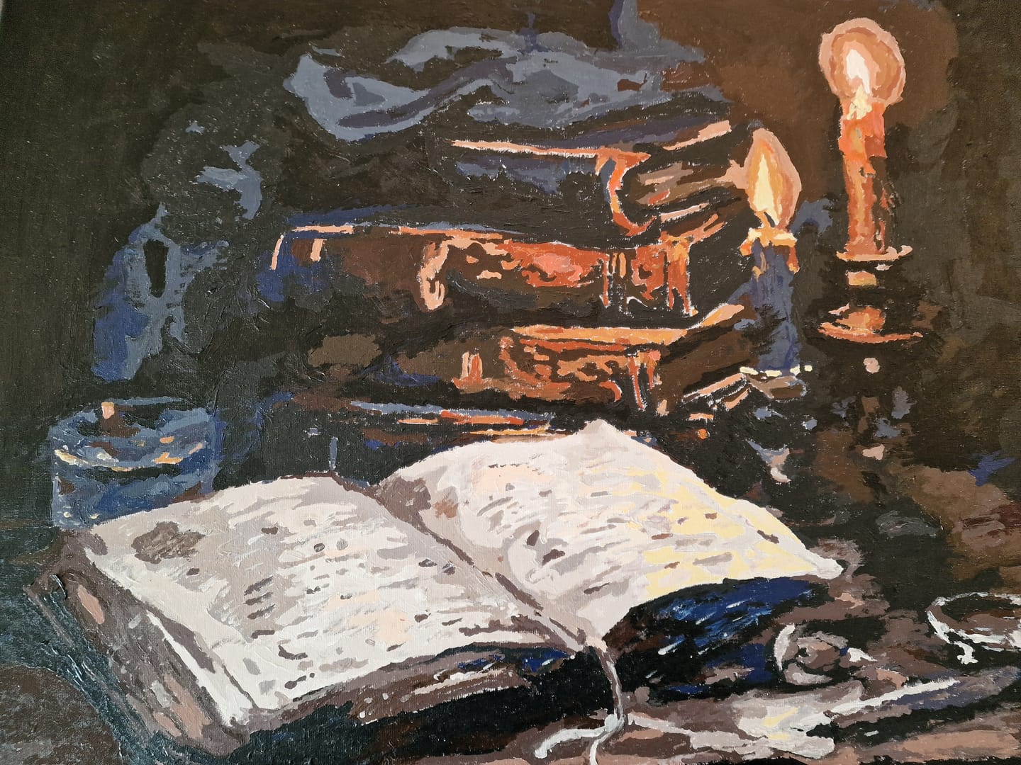 Customer photo review of Candle Lit Book
