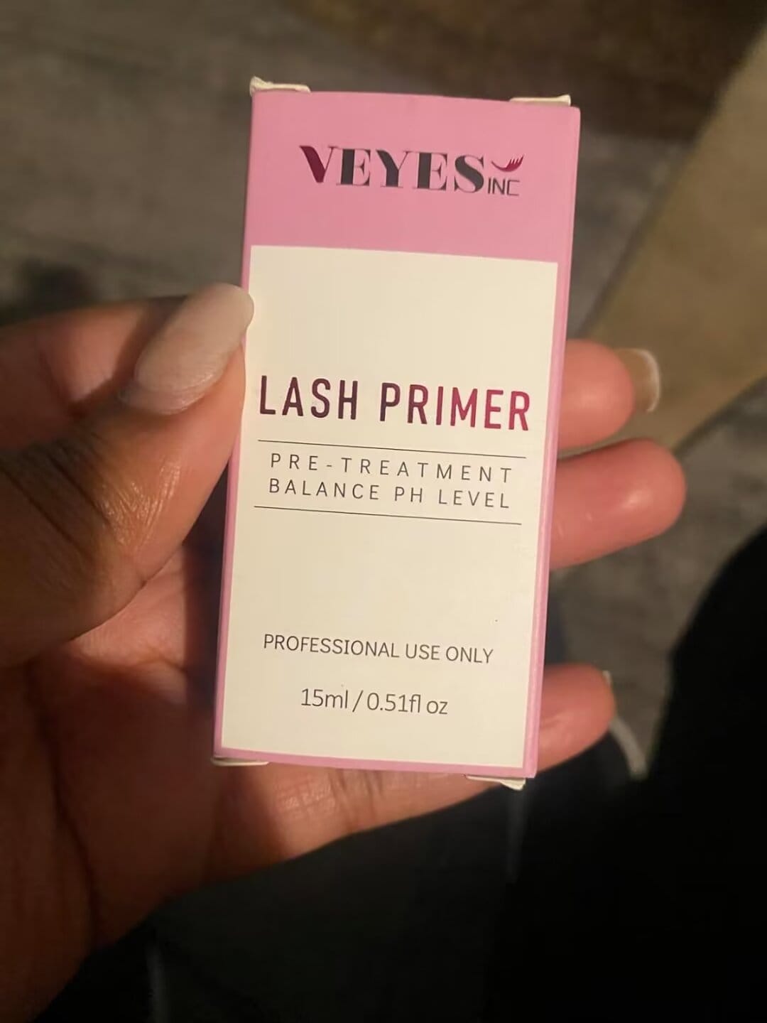 Customer photo review of PRE-TREATMENT Lash Primer 30ml